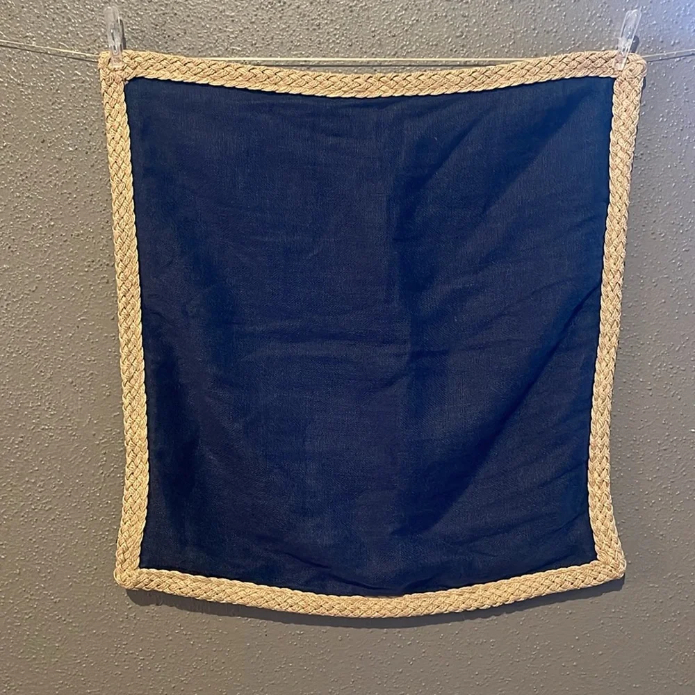 Pottery Barn Jute Braid Pillow Cover
